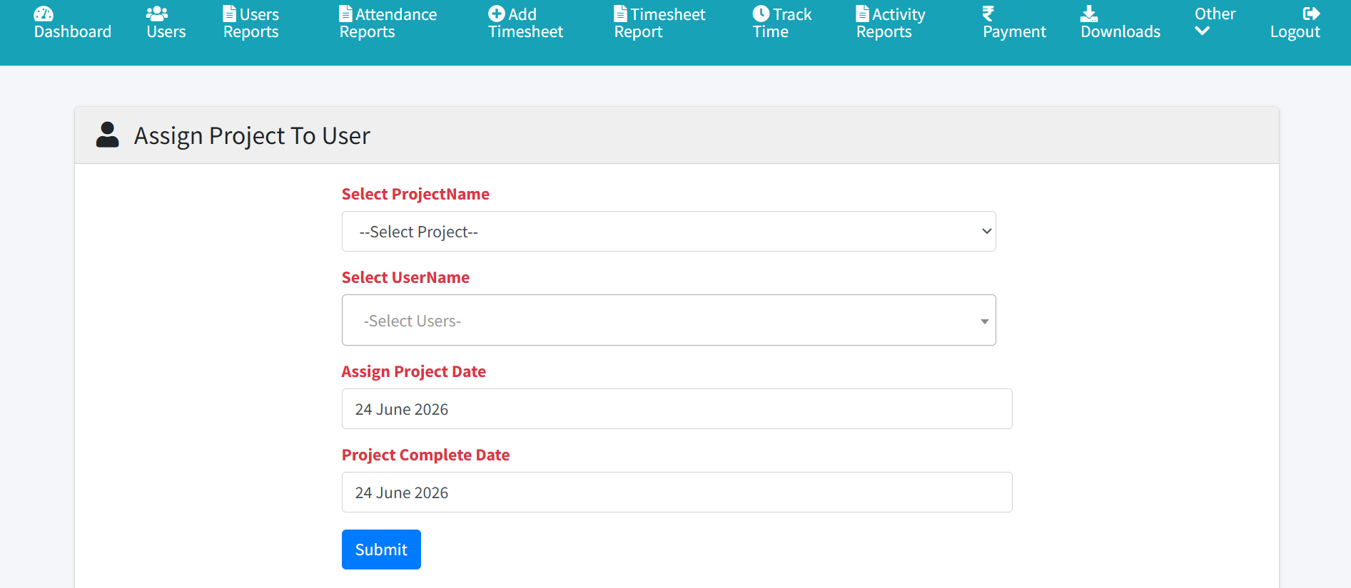 Project Management Guide workflow screenshot